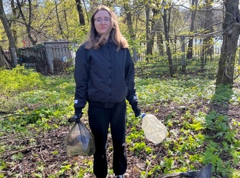 Студенти-екологи долучились до акції з нагоди Дня Землі