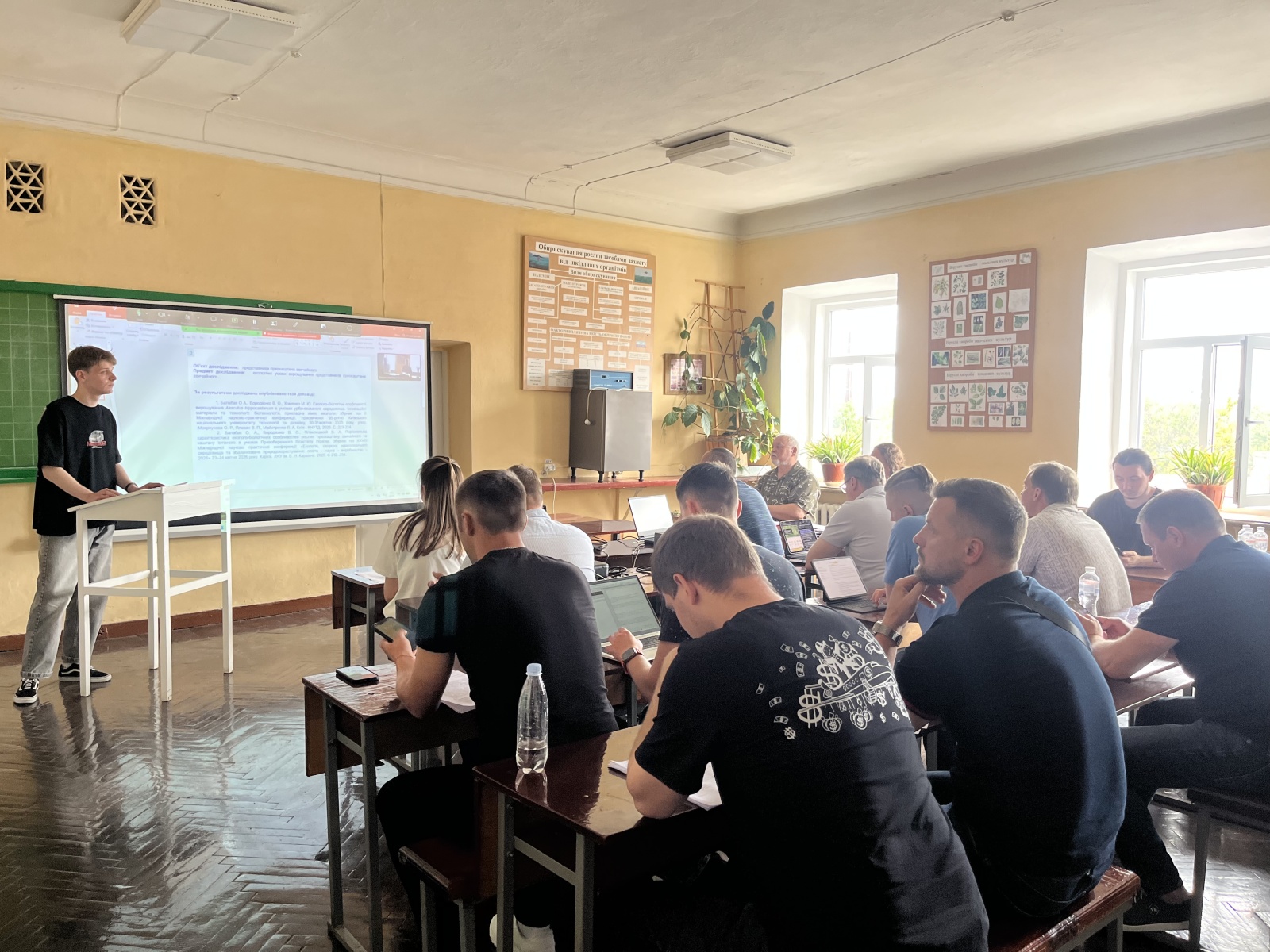 Атестація молодих учених: на кафедрі екології заслухали звіти аспірантів